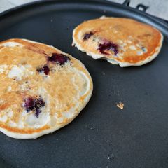 A picture of Mom's Sunday morning pancakes.