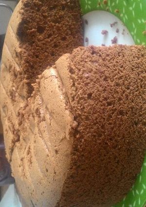Foto resep Sponge cake chocolate 3 telur