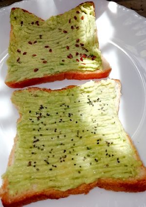 A picture of Avocado toast.