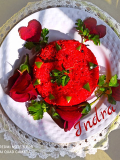 बीटरूट राइस (beetroot rice recipe in Hindi) रेसिपी मुख्य फोटो