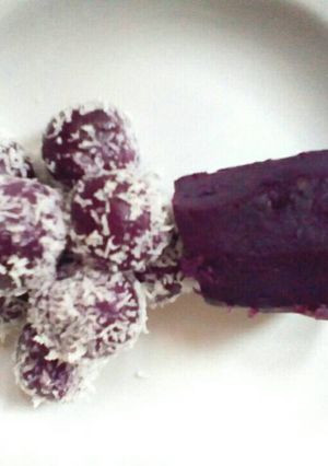 Foto resep Klepon ubi ungu