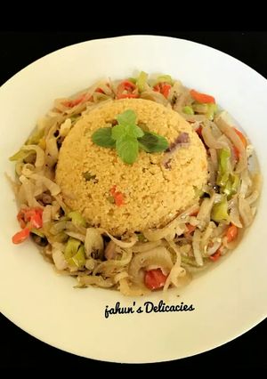 A picture of Cous cous.