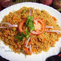 A picture of Spanish Rice.