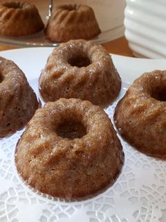 Fahéjas mini kuglóf recept fotója