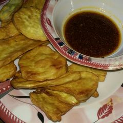 A picture of Fried Sweet potatoes.