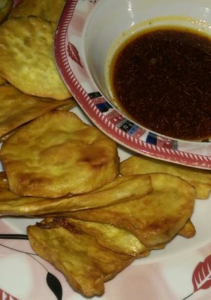 A picture of Fried Sweet potatoes.