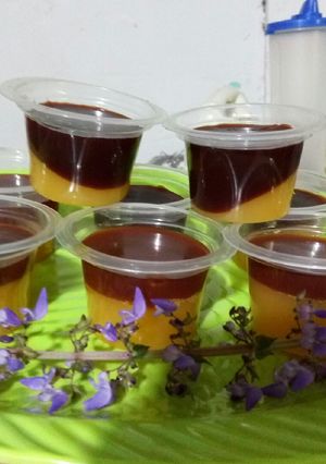 Foto resep Puding mangga coklat