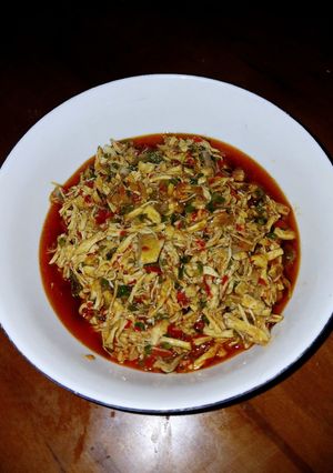 Foto resep Ayam Suwir Chili Padi