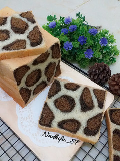 Foto resep Roti Tawar Tanpa Telur (Leopard Bread)
