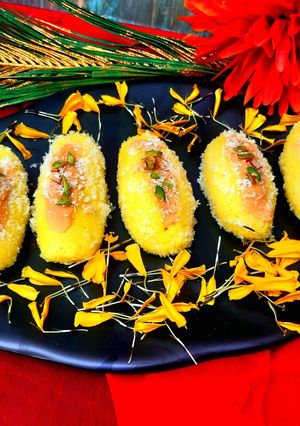 A picture of Kesari chum chum.
