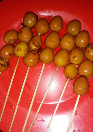 Foto resep Sate Telur Puyuh Angkringan