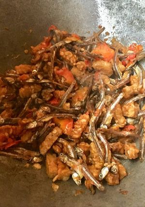 Foto resep Oseng Tempe teri mudah