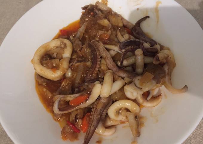 Resep Cumi Goreng Mentega Sederhana, Menggugah Selera