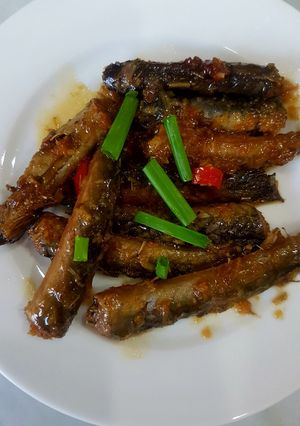 Hình của món Cá Kèo Kho Sả.