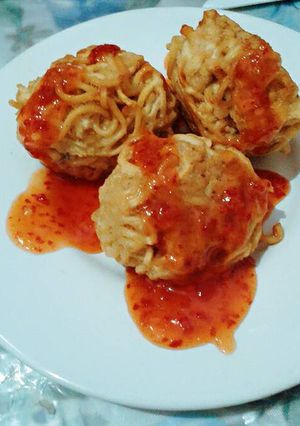 Foto resep Bola Bola Mie Anak Kost