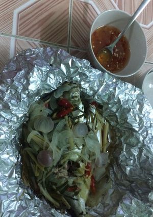 Hình của món Cá bè hấp.