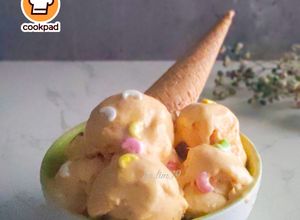 Gambar Ais krim Mangga
