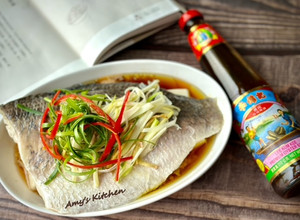 蠔油清蒸鱸魚排 / 家常菜 的食譜成品照片