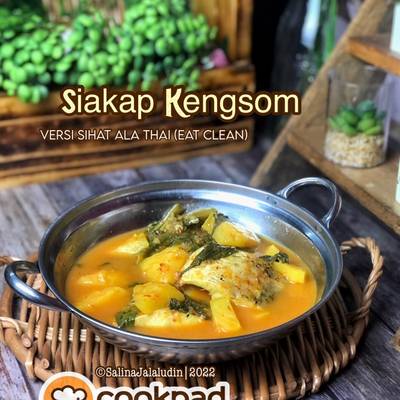 Resipi Siakap Kengsom Versi Sihat Ala Thai (Eat Clean) oleh Salina Jalaludin - Cookpad