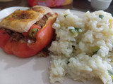 Morrones rellenos veganos Versión 2025