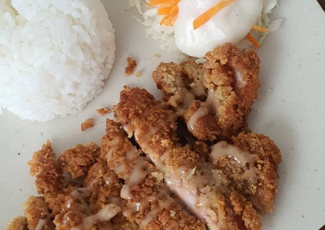 Chicken katsu murah meriah tp gak bikin muntah..