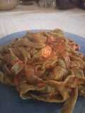 Tallarines de la huerta