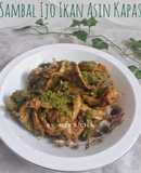 Sambal Ijo Ikan Asin Kapas