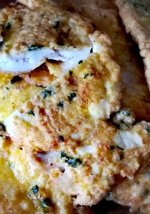 Una foto de Filetes de pollo rebozados