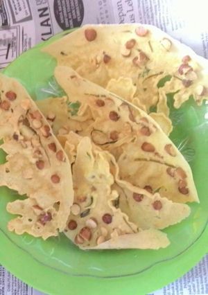 Foto resep Peyek Kacang tanpa Santan
