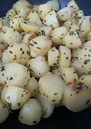 Petrezselymes burgonya recept fotója