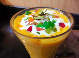 A picture of Mango Mastani.
