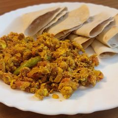 A picture of Egg burji.