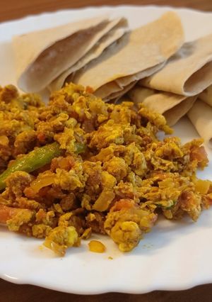 A picture of Egg burji.