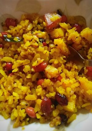 A picture of Healthy Tasty Poha.