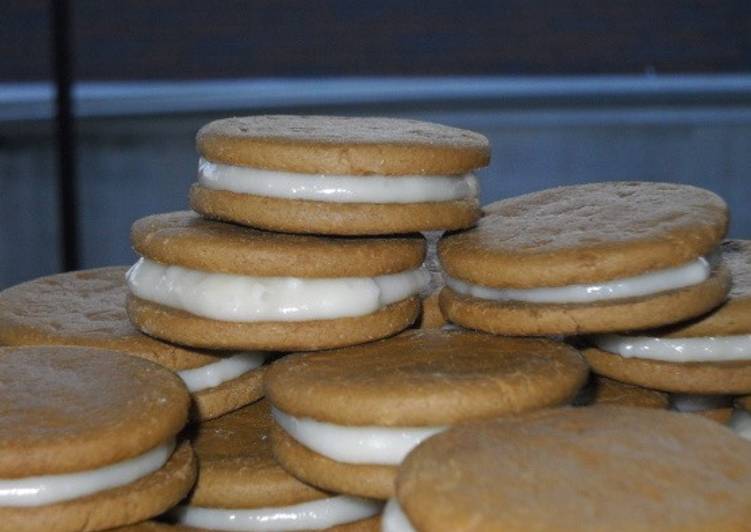 Steps to Make Super Quick Homemade Lemon Cheesecake Cookie Sandwiches