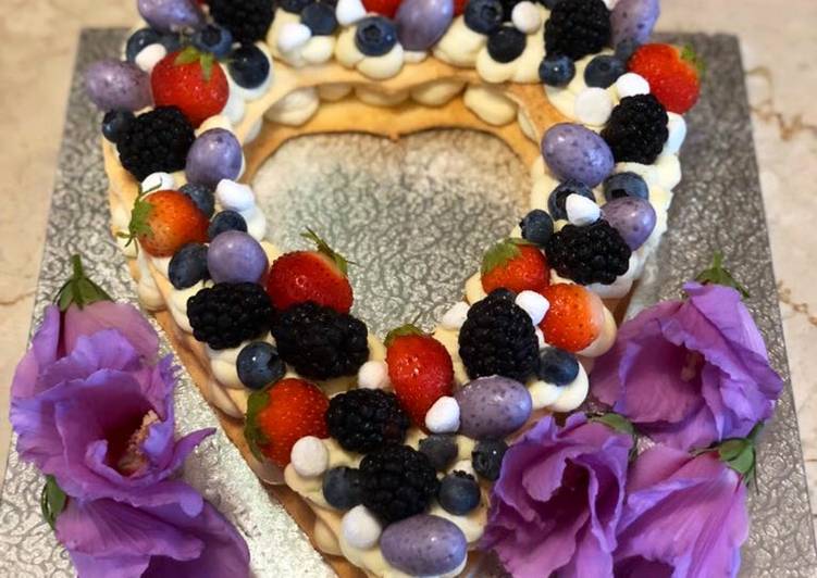 Cream tart 
San valentino