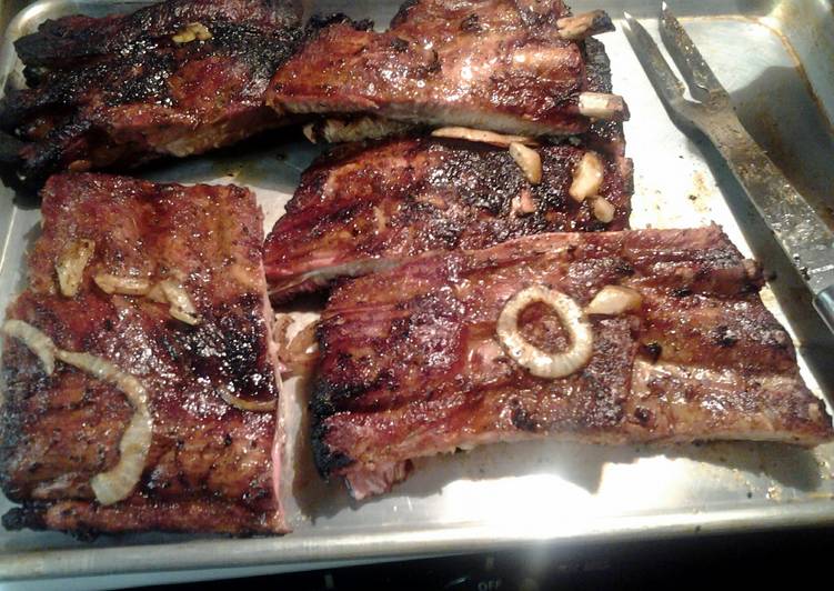 How to Make Super Quick Homemade skunks birthday ribs