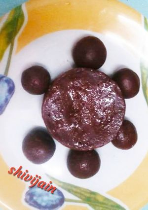 A picture of Home-made chocolates.