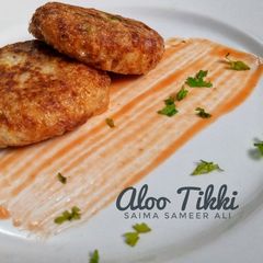 A picture of Aloo tikki.