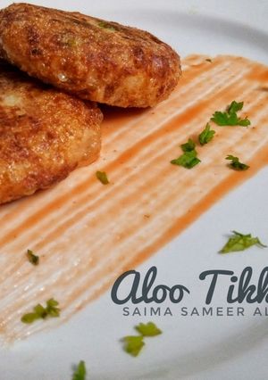 A picture of Aloo tikki.