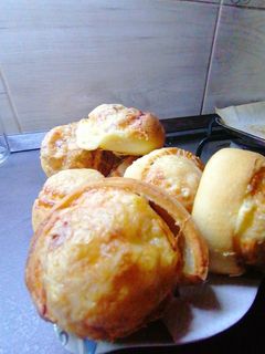 Sajtos sonkás csiga recept fotója