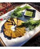 Remembering Anwer Sultana: Baisani Roti with soy and Afghani Chutney