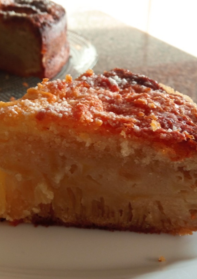 Una foto de Bizcocho de manzana