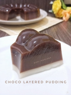 Foto resep Choco Layered Pudding