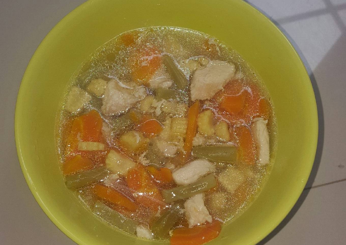 Sop Ayam Simple (Ricecooker/Magicom)