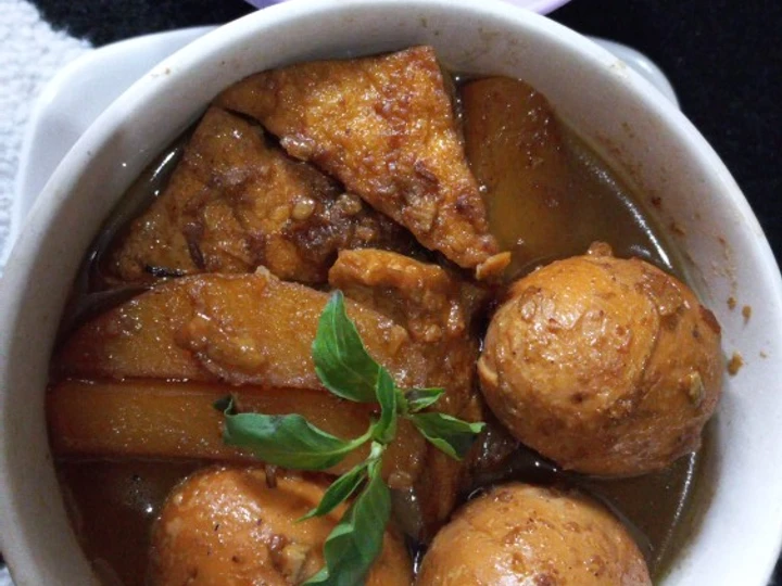 Cara Mudah Membikin Resep Semur telor,tahu,kentang. Simple yang Lezat Anti Ribet, Menggugah Selera