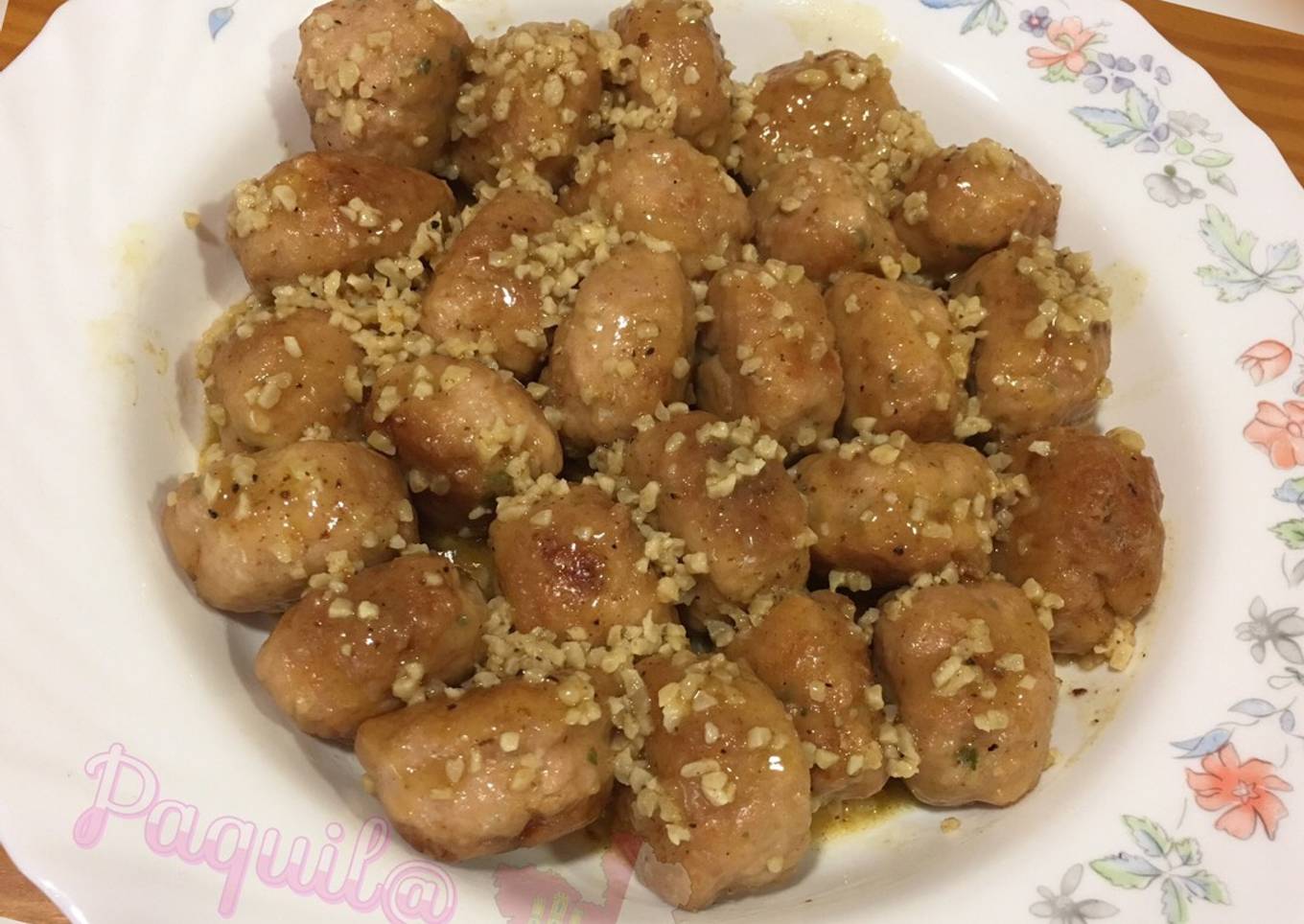 Albóndigas Manchegas con un punto crocante