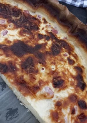 Une photo de Quiche aux dés de jambon
