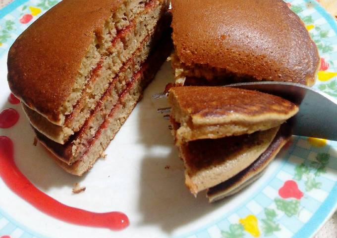 Soft Chocolate Pancake foto resep utama