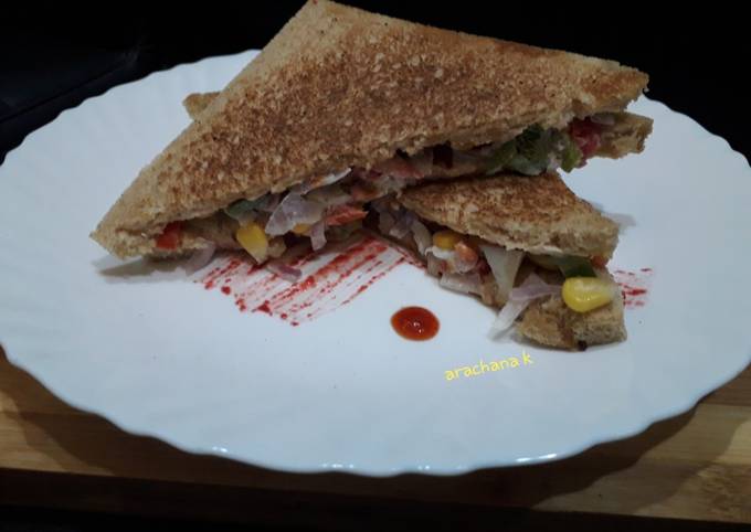 Creamy sandwich Recipe by Arachana ( Tanya) - Cookpad